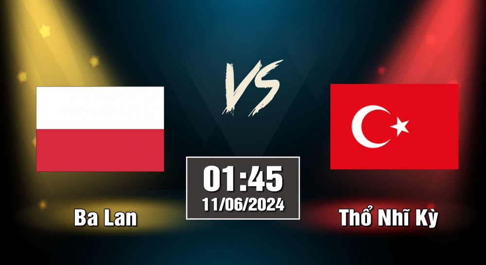 Nhận định soi kèo Ba Lan vs Thổ Nhĩ Kỳ, 01h45 ngày 11/06 – Giao hữu